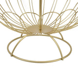 2 Tier Fruit Bowl Modern Nordic Design Geometric Detachable Gold Fruit Basket for Home Decoration - Extra Image