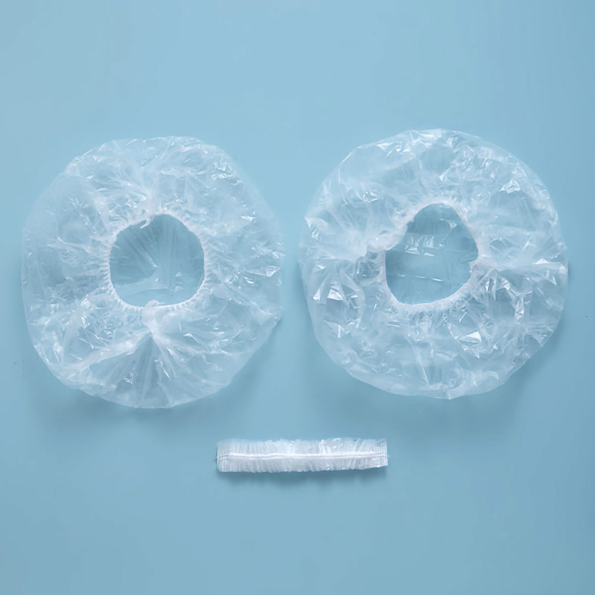 100PCS Disposable Food Storage Cover Elastic Food Wraps Harmless Transparent Wrap Food Cover for Household