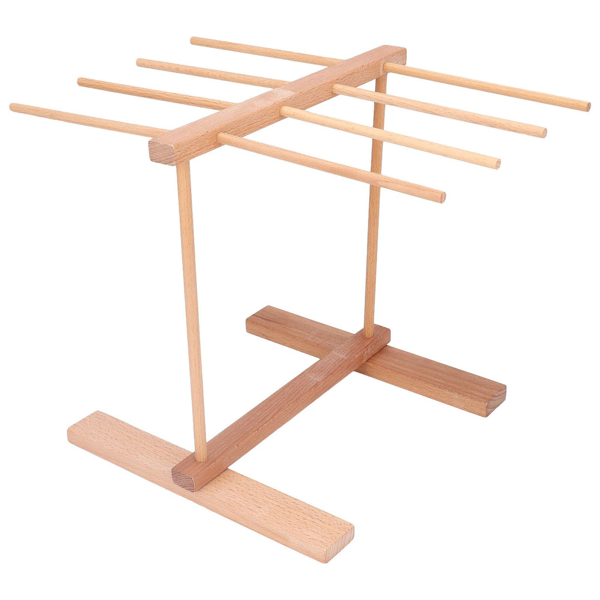 Wooden Noodle Drying Rack 15.4 X 8.7 X 11.8in Foldable Prevent Slipping Pasta Drying Rack for Home