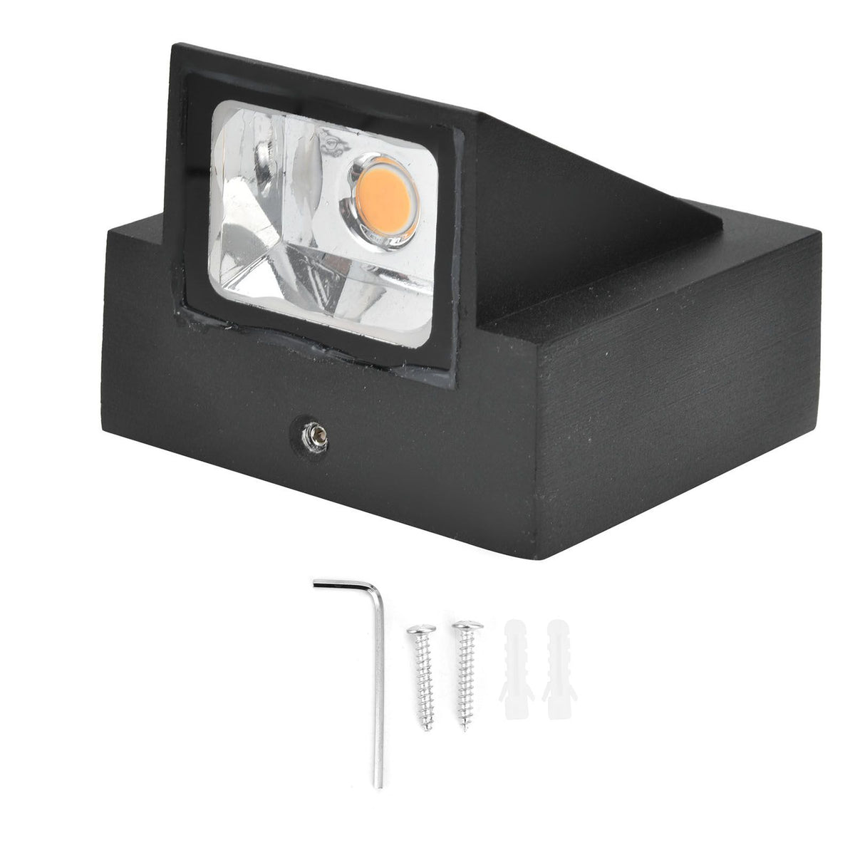 Outdoor Wall Light 5W COB Warm Light Source No Flicker IP65 Waterproof Lamp for Corridor Courtyard 85‑265V