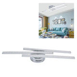 3‑Strips LED Ceiling Lamp Modern Ceiling‑Mounted Light Living Room Bedroom Decoration AC85‑265VWhite Light - Extra Image