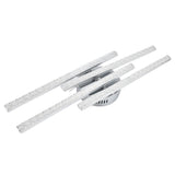 4-Strip Ceiling Light Nordic Modern LED Ceiling Lamp Home Office Coffee Shop Decoration AC85-265VWhite Light - Close-Up Angle