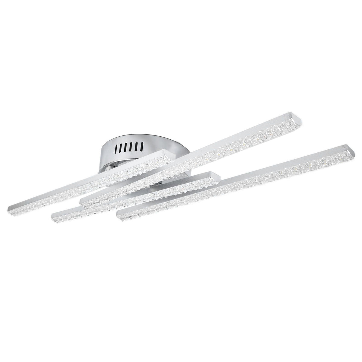 4-Strip Ceiling Light Nordic Modern LED Ceiling Lamp Home Office Coffee Shop Decoration AC85-265VWhite Light
