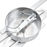 4-Strip Ceiling Light Nordic Modern LED Ceiling Lamp Home Office Coffee Shop Decoration AC85-265VWhite Light - Extra Image