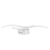 LED Ceiling Light Wavy Ceiling Lamp for Living Room Bedroom Kitchen Decor AC85‑265V Warm Light