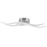 25W 140LED Ceiling Light Wavy Ceiling Lamp for Living Room Bedroom Kitchen Decor AC85‑265V Warm Light