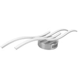 25W 140LED Ceiling Light Wavy Ceiling Lamp for Living Room Bedroom Kitchen Decor AC85‑265V Warm Light