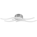 25W 140LED Ceiling Light Wavy Ceiling Lamp for Living Room Bedroom Kitchen Decor AC85‑265V Warm Light