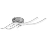 25W 140LED Ceiling Light Wavy Ceiling Lamp for Living Room Bedroom Kitchen Decor AC85‑265V Warm Light
