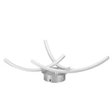 18W 105LED Ceiling Light Arc Ceiling Lamp for Living Room Bedroom Decor AC85‑265V Warm Light
