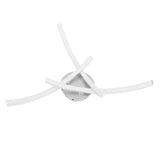 18W 105LED Ceiling Light Arc Ceiling Lamp for Living Room Bedroom Decor AC85‑265V Warm Light