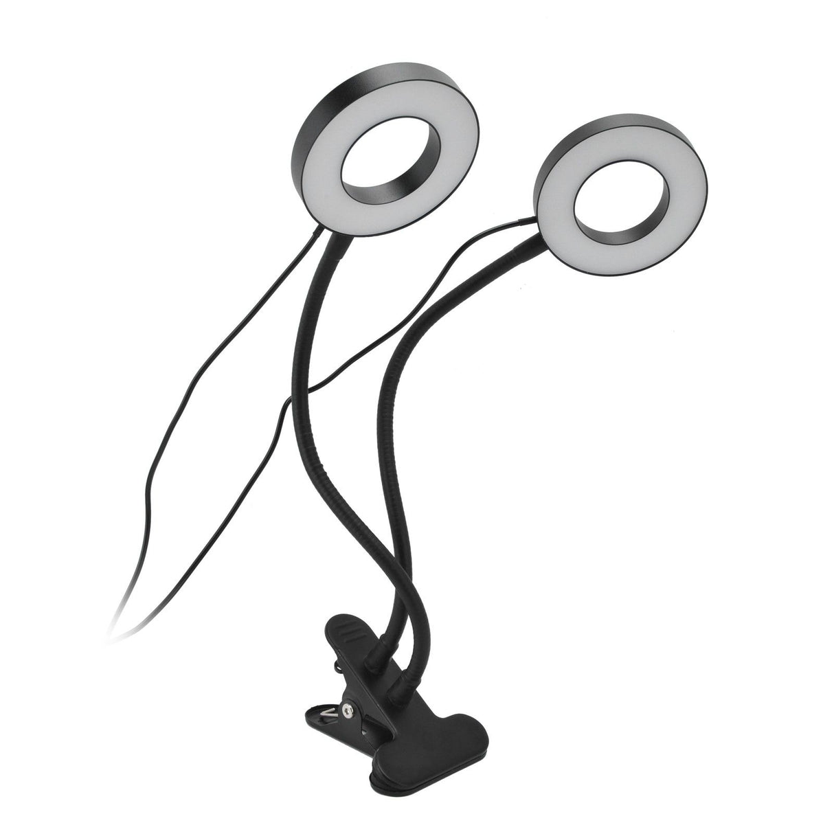 LED Grow Light Double‑End 360° Adjustable USB Powered Indoor Gooseneck Plant Grow Lamp for Greenhouse Office