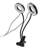 LED Grow Light Double‑End 360° Adjustable USB Powered Indoor Gooseneck Plant Grow Lamp for Greenhouse Office - Top-Down View