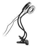 LED Grow Light Double‑End 360° Adjustable USB Powered Indoor Gooseneck Plant Grow Lamp for Greenhouse Office - 45-Degree Angle