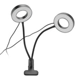 LED Grow Light Double‑End 360° Adjustable USB Powered Indoor Gooseneck Plant Grow Lamp for Greenhouse Office