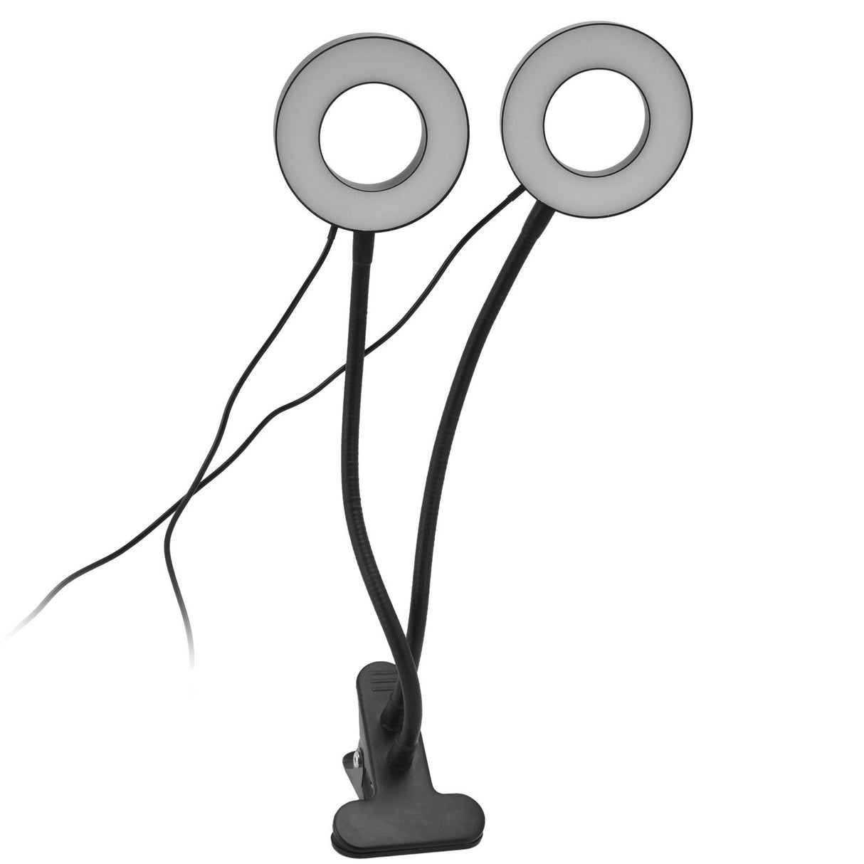 LED Grow Light Double‑End 360° Adjustable USB Powered Indoor Gooseneck Plant Grow Lamp for Greenhouse Office