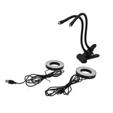 LED Grow Light Double‑End 360° Adjustable USB Powered Indoor Gooseneck Plant Grow Lamp for Greenhouse Office - Extra Image