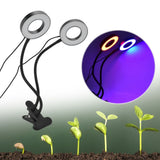 LED Grow Light Double‑End 360° Adjustable USB Powered Indoor Gooseneck Plant Grow Lamp for Greenhouse Office - Extra Image