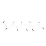 Light String 100LEDs Copper Wire Light String Artificial Rose E27 Bulb Children's Room Bedroom Decorative Lamp