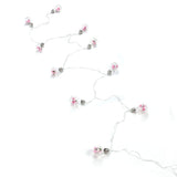 Light String 100LEDs Copper Wire Light String Artificial Rose E27 Bulb Children's Room Bedroom Decorative Lamp