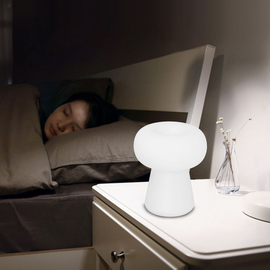 Night Light 3W Mushroom Shape Sensor Lamp USB Powered Desktop Light for Indoor Living Room