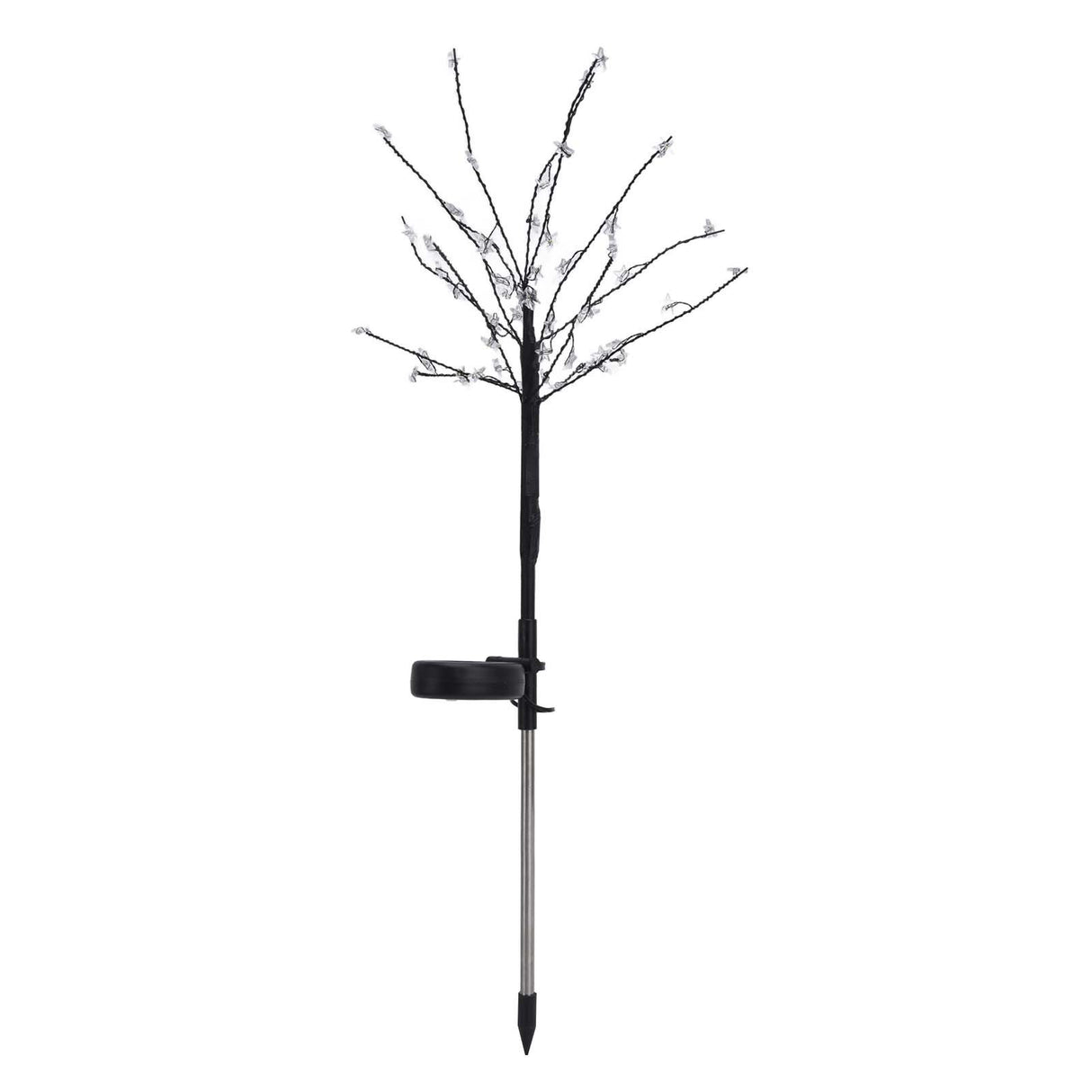 2PCS Solar Lawn Light LED Star Lawn Light Waterproof 2-Mode Courtyard Lamp for Garden Decorative