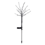 2PCS Solar Lawn Light LED Star Lawn Light Waterproof 2-Mode Courtyard Lamp for Garden Decorative
