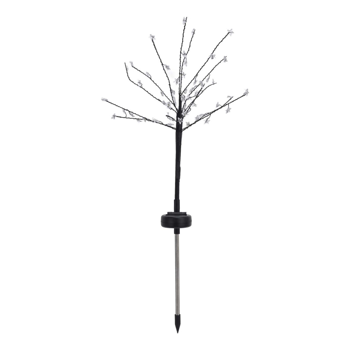 2PCS Solar Lawn Light LED Star Lawn Light Waterproof 2-Mode Courtyard Lamp for Garden Decorative
