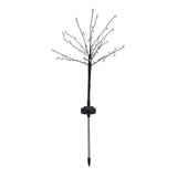 2PCS Solar Lawn Light LED Star Lawn Light Waterproof 2-Mode Courtyard Lamp for Garden Decorative
