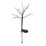 2PCS Solar Lawn Light LED Star Lawn Light Waterproof 2-Mode Courtyard Lamp for Garden Decorative