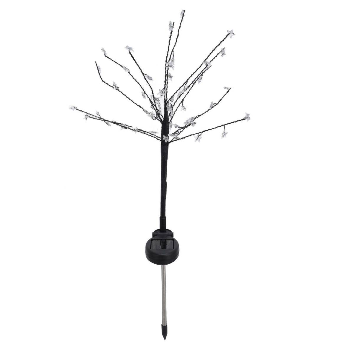 2PCS Solar Lawn Light LED Star Lawn Light Waterproof 2-Mode Courtyard Lamp for Garden Decorative