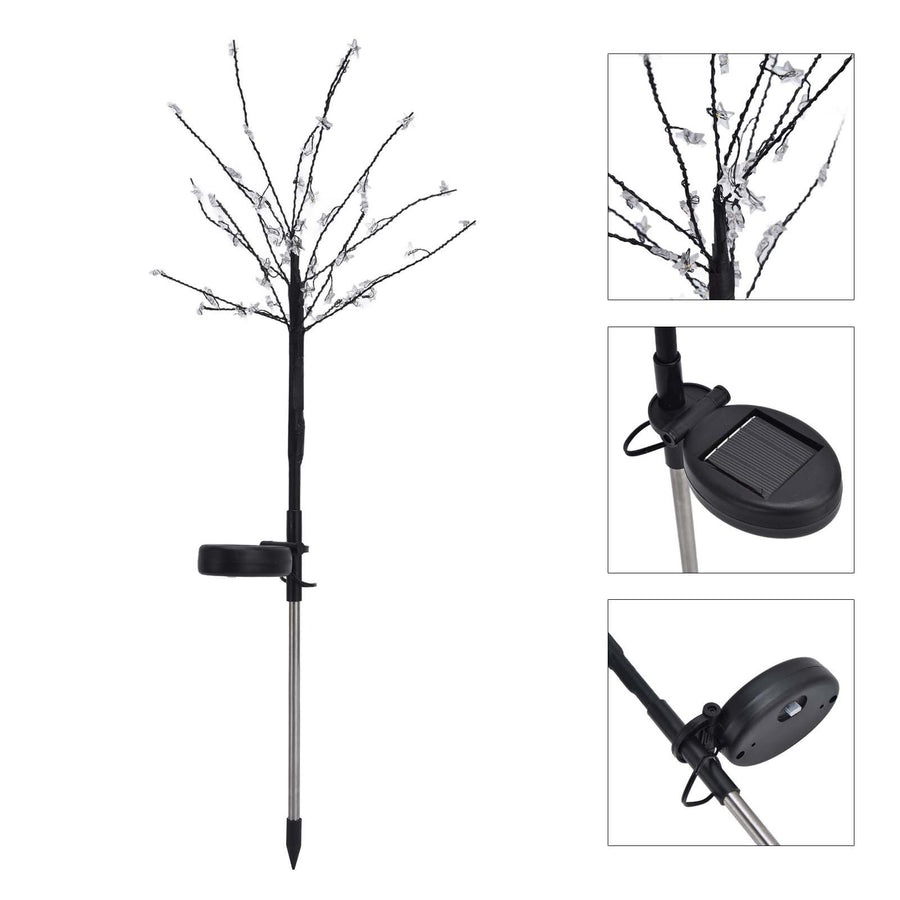 2PCS Solar Lawn Light LED Star Lawn Light Waterproof 2-Mode Courtyard Lamp for Garden Decorative, image 10