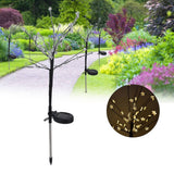 2PCS Solar Lawn Light LED Star Lawn Light Waterproof 2-Mode Courtyard Lamp for Garden Decorative - Extra Image