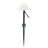 Solar Mushroom Shaped Light String Waterproof Decorative Lamp with 12LEDs 2 Lighting Modes