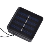 Solar Mushroom Shaped Light String Waterproof Decorative Lamp with 12LEDs 2 Lighting Modes