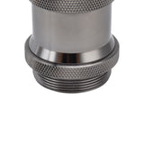 6 Pcs Lamp Holder Metal E26 E27 Screw Retro Lighting Base Accessories with Ground Aluminum ShellPearl Black