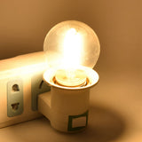 6PCS G45 E27 LED Light Bulb Transparent Glass Bulb Vintage Filament Lamp Warm Light 6W 220V