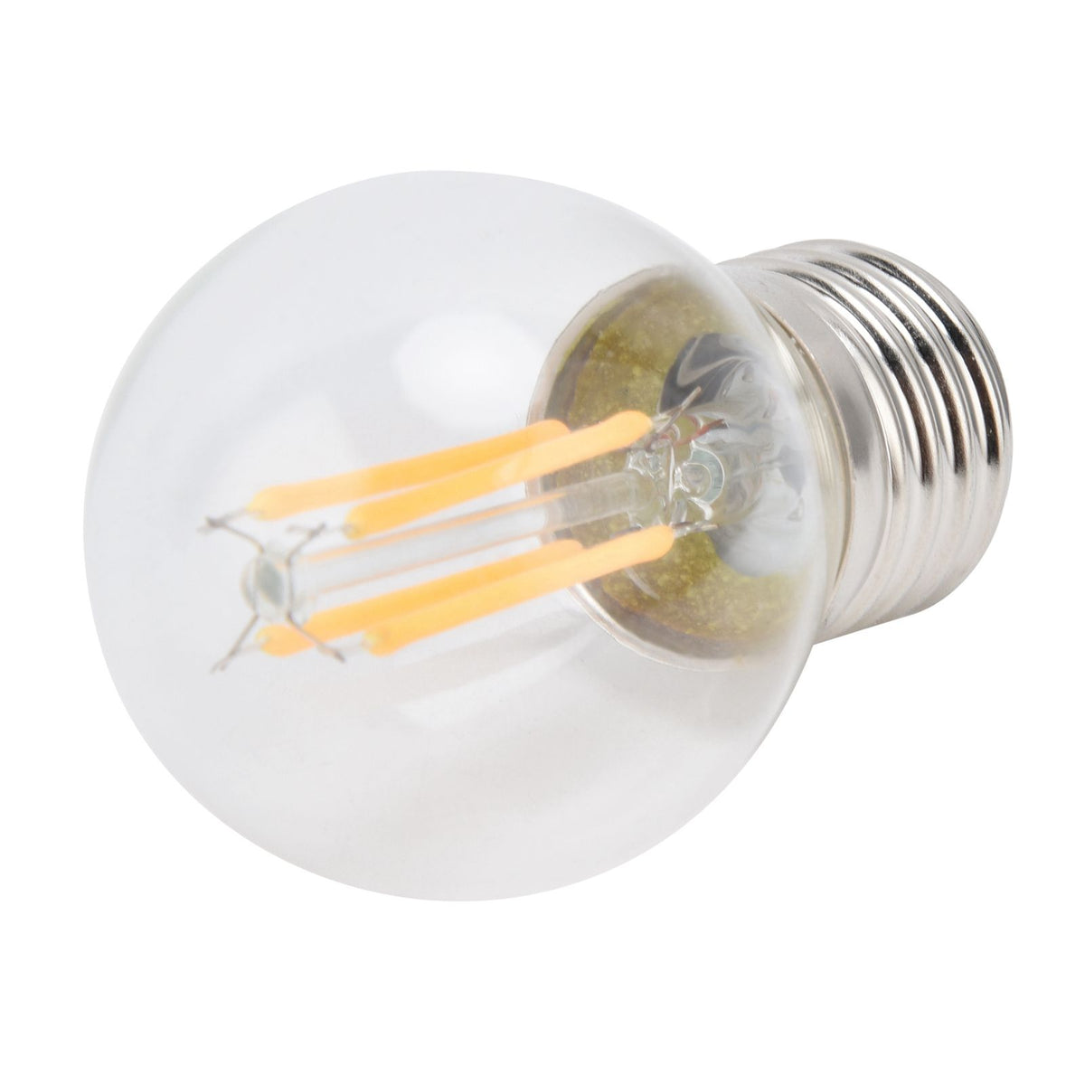 6PCS G45 E27 LED Light Bulb Transparent Glass Bulb Vintage Filament Lamp Warm Light 6W 220V