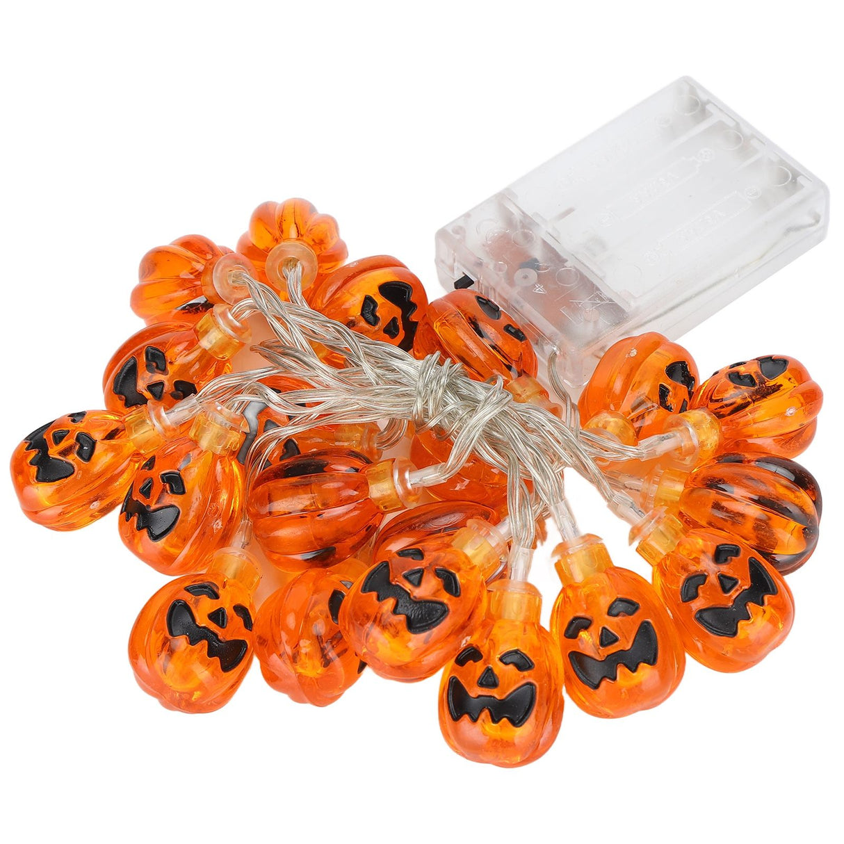 Halloween Pumpkin Lanterns String Battery Operated LED Pumpkin String Lights for Indoor Outdoor Halloween Decorations