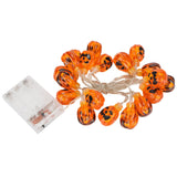 Halloween Pumpkin Lanterns String Battery Operated LED Pumpkin String Lights for Indoor Outdoor Halloween Decorations