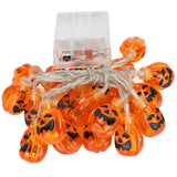 Halloween Pumpkin Lanterns String Battery Operated LED Pumpkin String Lights for Indoor Outdoor Halloween Decorations