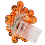Halloween Pumpkin Lanterns String Battery Operated LED Pumpkin String Lights for Indoor Outdoor Halloween Decorations - Extra Image