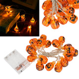 Halloween Pumpkin Lanterns String Battery Operated LED Pumpkin String Lights for Indoor Outdoor Halloween Decorations