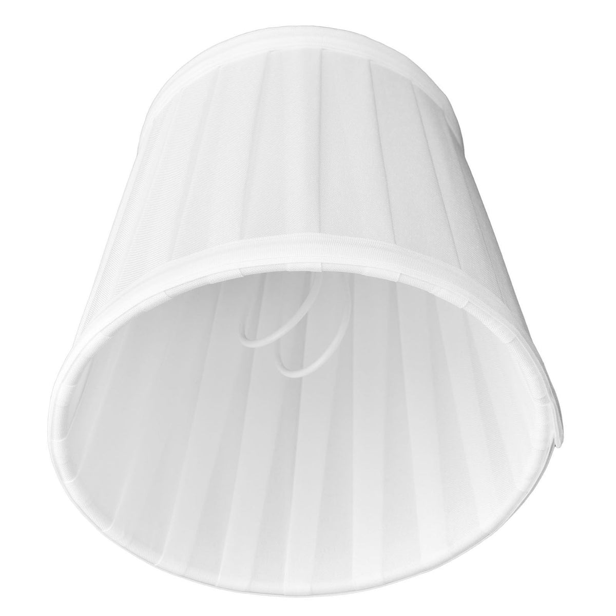 2Pcs Small Lamp Shades Wearproof Smooth Exquisite Lightweight Safe Convenient Table Lampshade0205 White