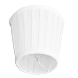 2Pcs Small Lamp Shades Wearproof Smooth Exquisite Lightweight Safe Convenient Table Lampshade0205 White