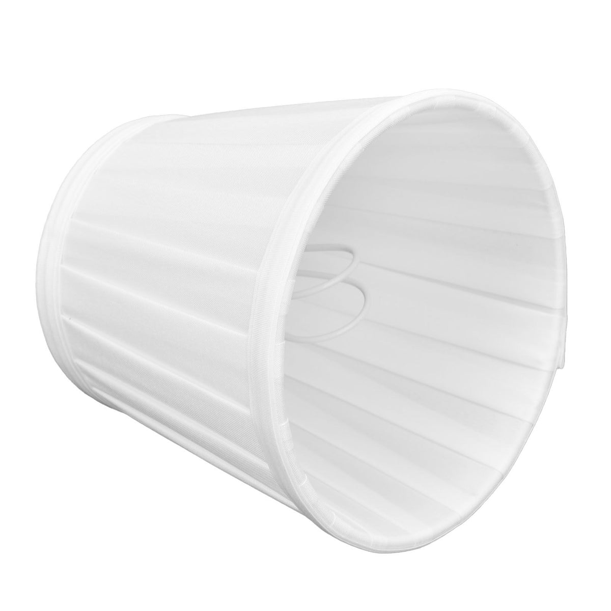 2Pcs Small Lamp Shades Wearproof Smooth Exquisite Lightweight Safe Convenient Table Lampshade0205 White