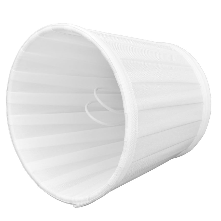 2Pcs Small Lamp Shades Wearproof Smooth Exquisite Lightweight Safe Convenient Table Lampshade0205 White