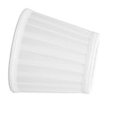 2Pcs Small Lamp Shades Wearproof Smooth Exquisite Lightweight Safe Convenient Table Lampshade0205 White