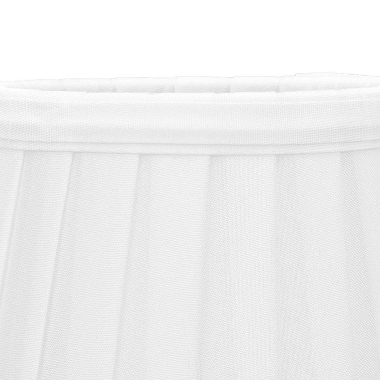 2Pcs Small Lamp Shades Wearproof Smooth Exquisite Lightweight Safe Convenient Table Lampshade0205 White