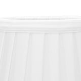 2Pcs Small Lamp Shades Wearproof Smooth Exquisite Lightweight Safe Convenient Table Lampshade0205 White